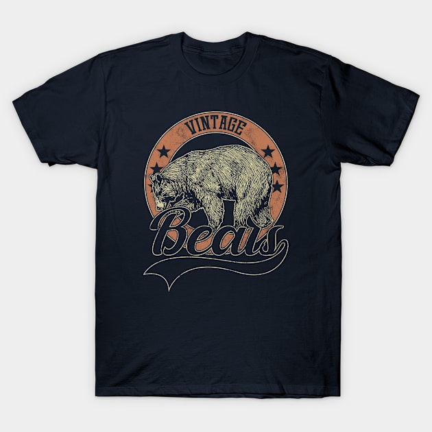 Vintage Bears T-Shirt by bluerockproducts